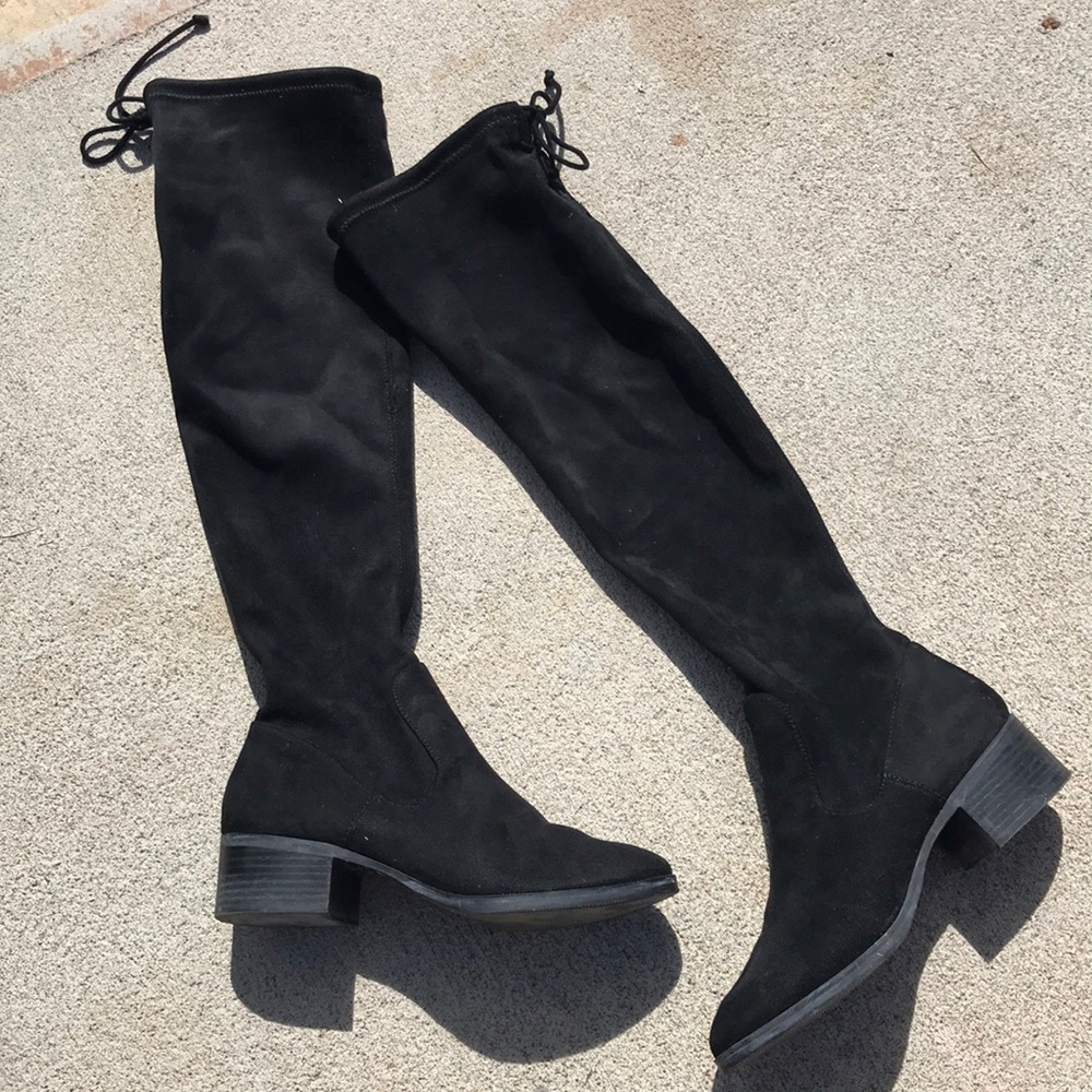 Zara over the knee boots